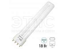 Лампа КЛЛ 18Вт L 840 2G11 Dulux OSRAM Лампа КЛЛ 18Вт L 840 2G11 Dulux OSRAM